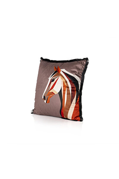 Midas Furniture VELVET SQUARE CUSHION 45X* 45 CM BROWN