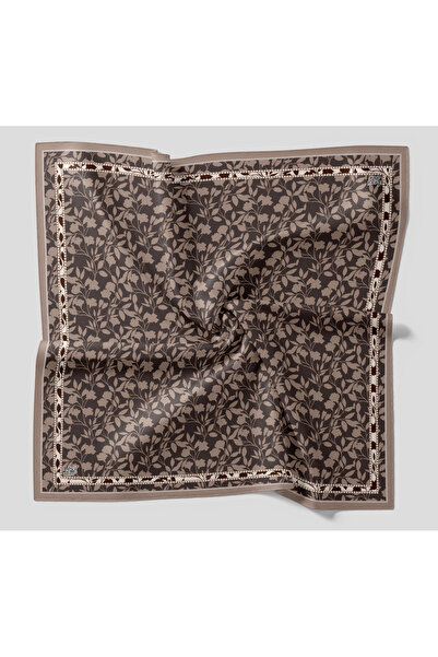 Levidor Crystal Scarf Ivy Pattern Black