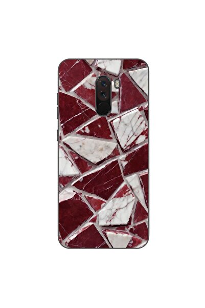 OEM Husa compatibila cu Xiaomi Pocophone F1 Silicon Gel Tpu Model Broken Glas...