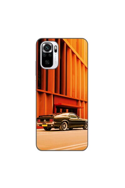 OEM Husa compatibila cu Xiaomi Poco M5s Silicon Gel Tpu Model Mustang Sunset