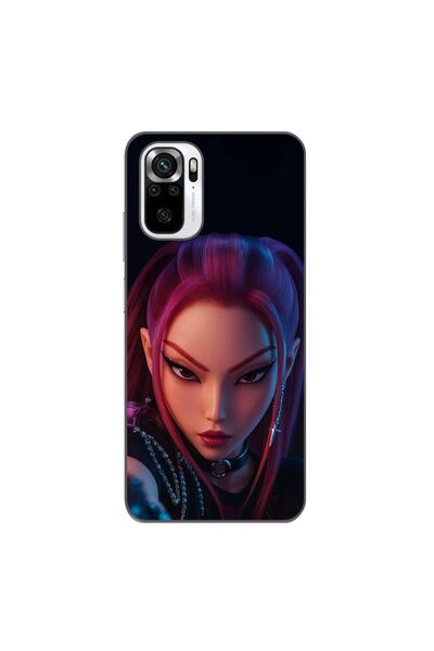 OEM Case compatible with Xiaomi Poco M5s Silicone Gel Tpu Pattern KPop Demon ...