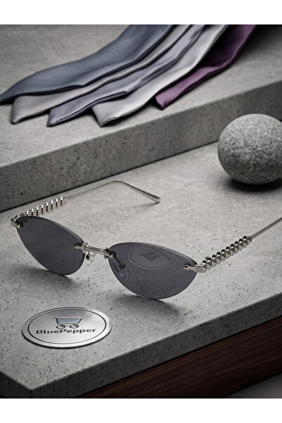 BluePepper Carter Cat Eye Slim Model Sunglasses New Season Glasses with Color...