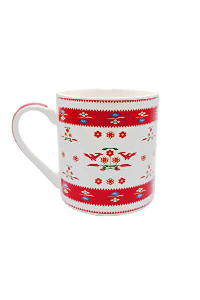 Magnetella Cana din portelan, rosie, 325 ml, MB479