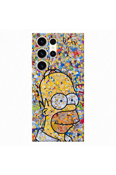 Other Samsung S24 Ultra Simpsons Transparent Silicone TPU Θήκη