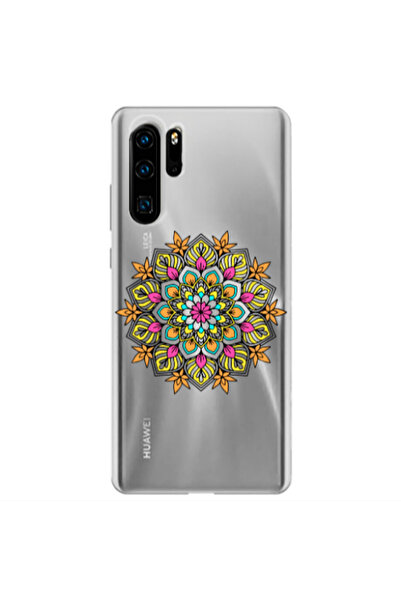 Other Huawei P30 Pro Mandala D6 Transparent Silicone TPU Θήκη