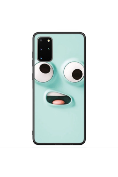 Other Samsung S20 Plus Strange face Black Glossy Θήκη