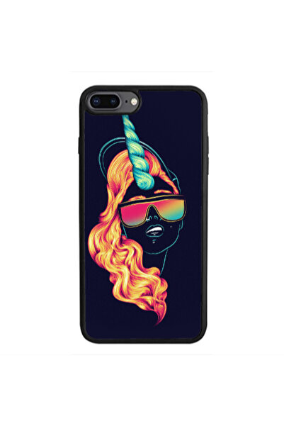 Other Apple iPhone 7 Plus Horn style Black Glossy Θήκη
