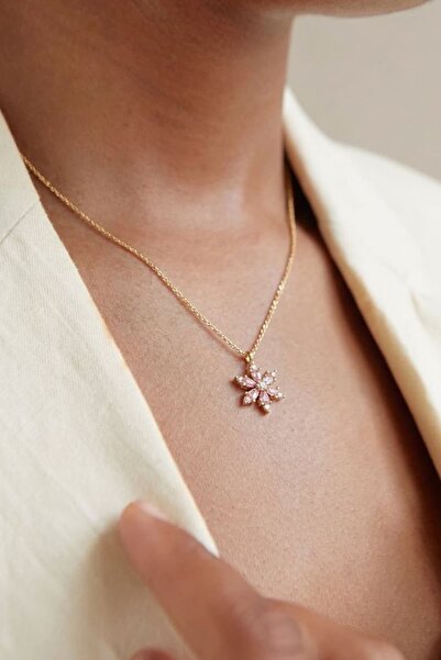 yare jewelry Altın Kaplama Gümüş Kolye