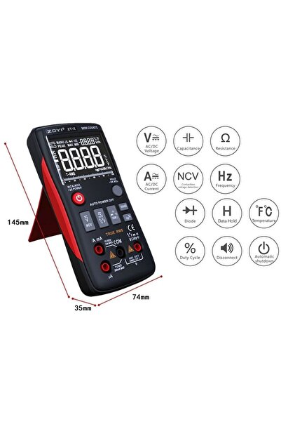 ZOYI Compact True RMS Multimeter ZT-X