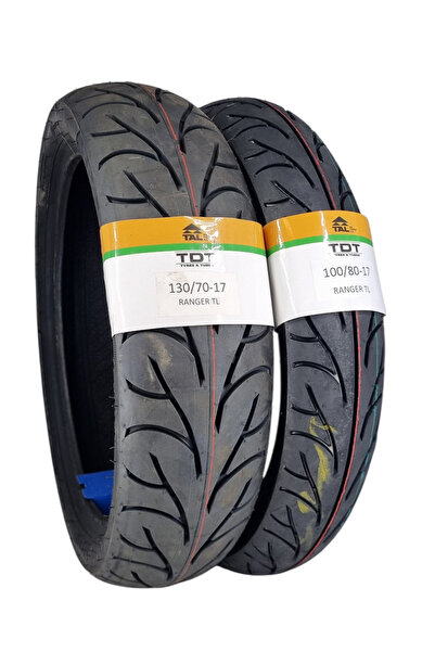 TDT TYRES 130/70-17 ve 100/80-17 (TUBELESS - DUBLEKS) Ranger Lastik Takımı