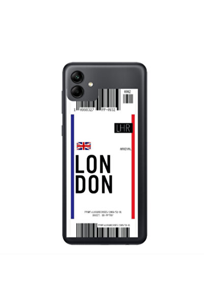 Other Samsung A04 London Arrival Transparent Silicone TPU Θήκη