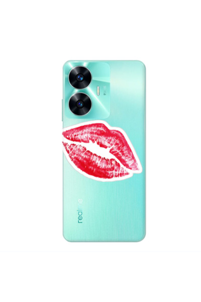 Other Realme C55 Faint Kiss Transparent Silicone TPU Θήκη