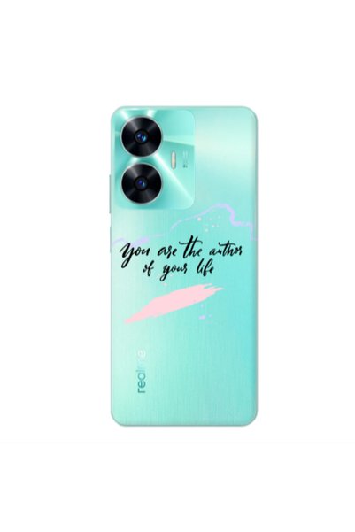 Other Realme C55 You are the authors Transparent Silicone TPU Θήκη