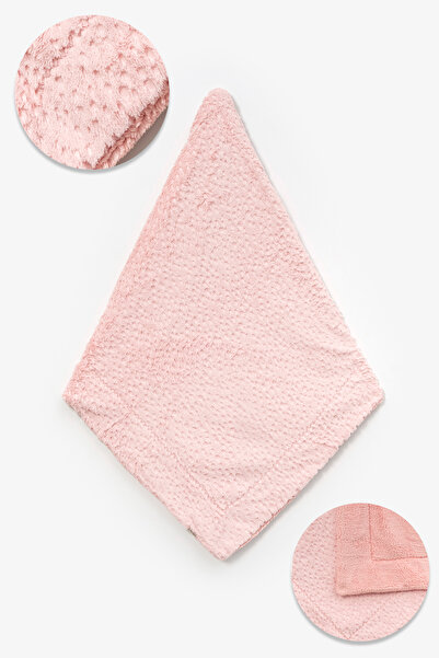 Bebitof Drop Patterned 88X103 Cm. Double Layer Velboa Baby Blanket