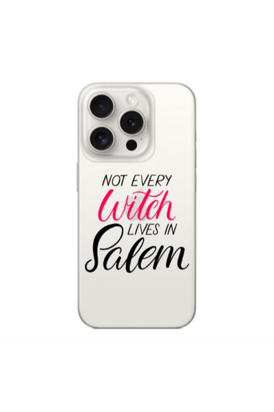 Other Apple Iphone 16 Pro Not every witch lives in salem Transparent Silicone...
