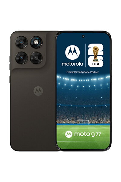 Motorola Telefon mobil G77, 6.78 inch, Dual SIM, 256GB, 8GB RAM, 5G, Negru