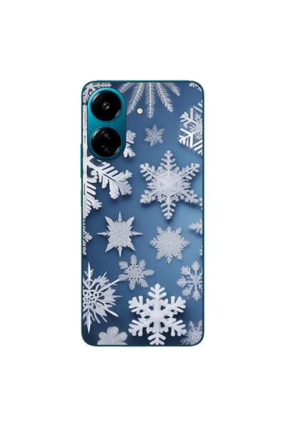 OEM Husa compatibila cu Xiaomi Redmi 13C 4G Silicon Gel Tpu Model Fulgi de Za...