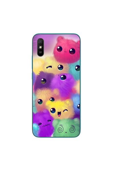 OEM Husa compatibila cu Xiaomi Redmi 9A Silicon Gel Tpu Model Pufosi Colorati