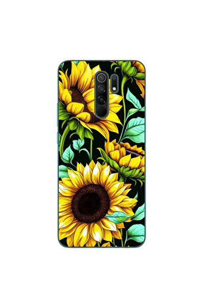 OEM Husa compatibila cu Xiaomi Redmi 9 Silicon Gel Tpu Model Floarea Soarelui AI