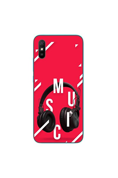 OEM Husa compatibila cu Xiaomi Redmi 9A Silicon Gel Tpu Model Music Headphones