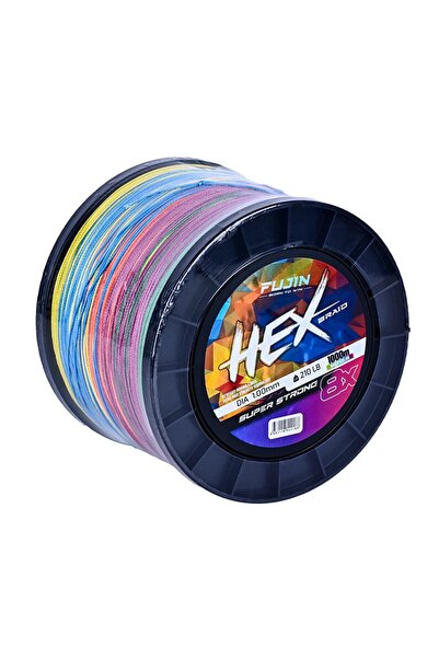 Fujin Hex 8X 1000Mt Multicolor Pe Line