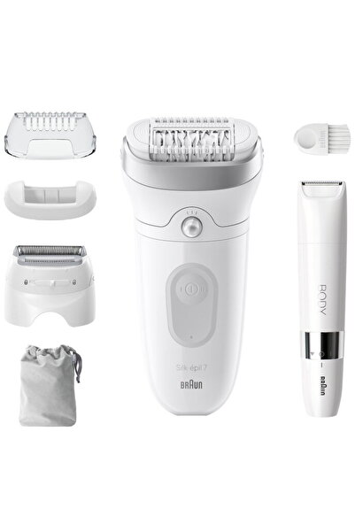 Braun Epilator Silk-épil 7 7-441 SkinSpa, Wet & Dry, MicroGrip, Smart Light, ...