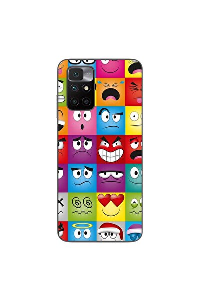 OEM Husa compatibila cu Xiaomi Redmi 10 Silicon Gel Tpu Model Funny Faces