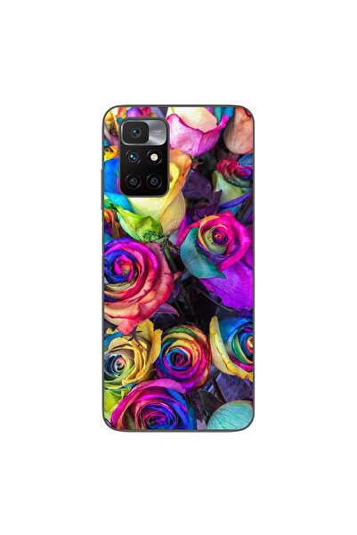 OEM Husa compatibila cu Xiaomi Redmi 10 Silicon Gel Tpu Model Trandafiri Colo...