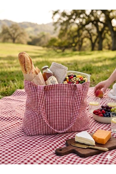 by ballı biocotton 6 Parça Masa Örtülü Minder Set Piknik Seti