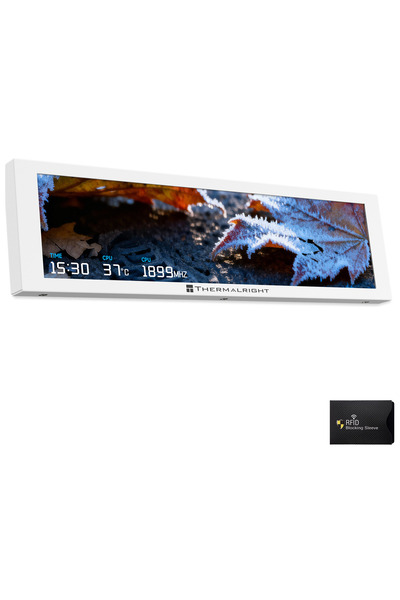 UnderShop Monitor PC Secundar 9.16 " IPS 1920x480 - Software dedicat gratuit,...