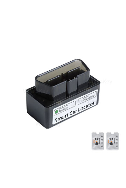 UnderShop Dispozitiv de urmărire auto, Tracker OBD, Compatibil cu Apple Find ...