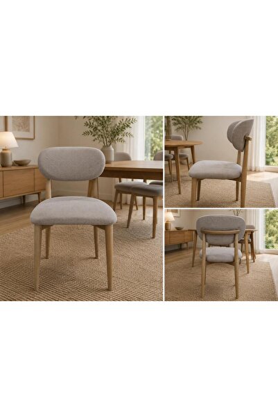 Akbal Home Sandalye Kılıfı Bohem/Polo Model 1 Adet İtalyan Kardin Kumaş Yükse...
