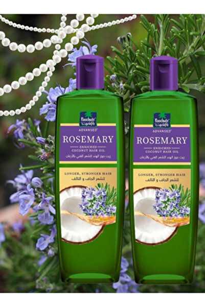 Parachute Advansed قطعتان من زيت جوز الهند المتقدم من باراشوت بالروزماري 300 مل