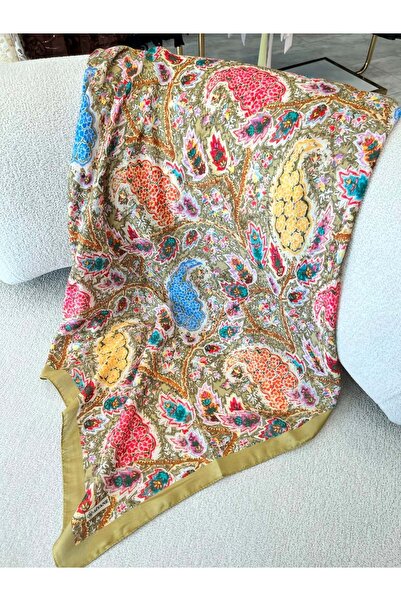 Modario وشاح قطني من سييان بنمط 3 26 - 15