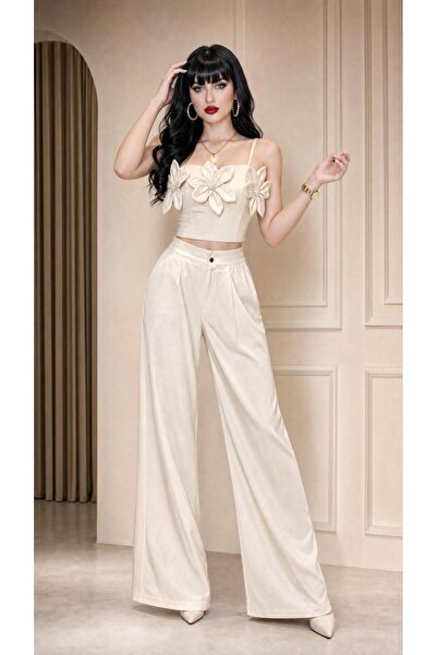 Bailsan Two-Piece Beige Set