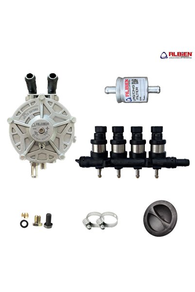 ALBİEN Atiker Uyumlu Sıralı Sistem Regülatör 140kw + Albien Ultra Lpg Enjektö...