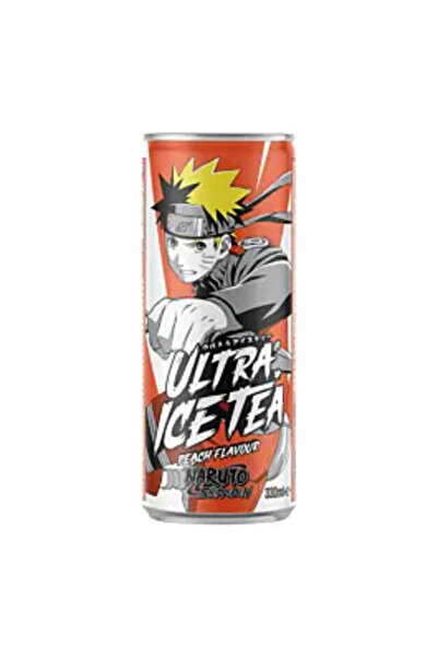 ULTRA Ceai rece negru cu piersici Naruto, 330ml
