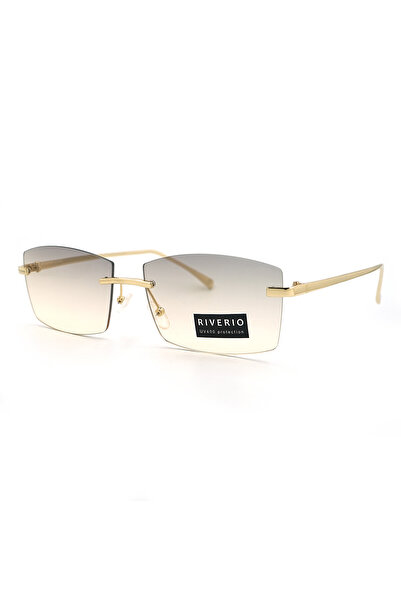 riverio Μελί/Χρυσά Unisex Γυαλιά Ηλίου, UV400