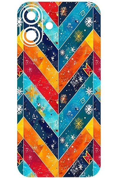 BURAQ Back protection sticker for Apple iPhone 16 Chevron design 338 by (not ...
