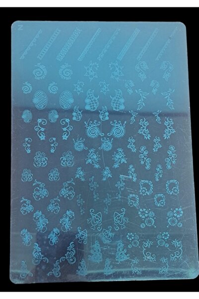 E-Unghii Nail Art Stencil Large XL