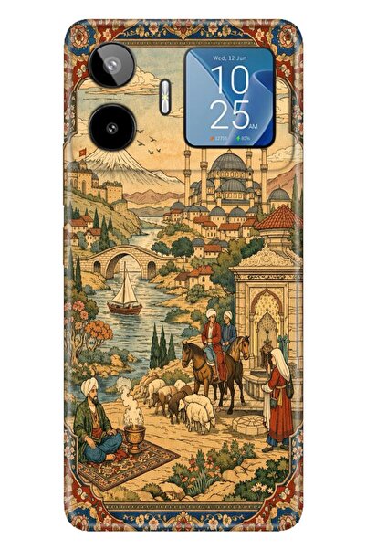 General Mobile GM 26 Pro (G903) Kılıf Osmanlı 1453 Temalı Desenli Darbe Emici...