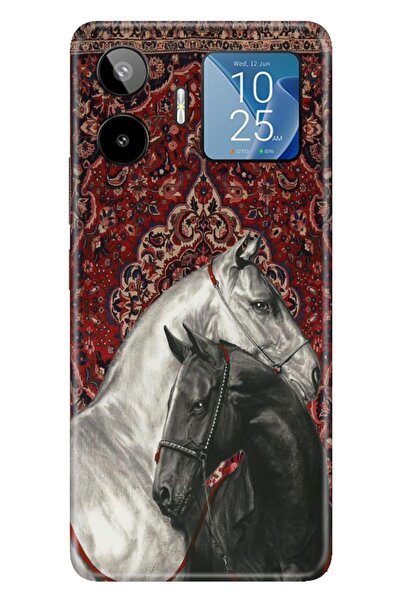 General Mobile GM 26 Pro (G903) Kılıf Ottoman Horse Temalı Desenli Darbe Emic...