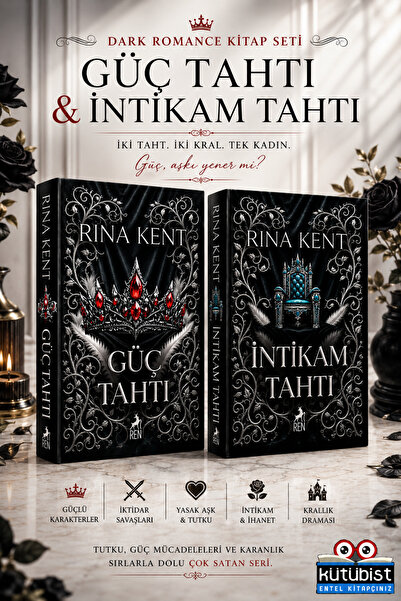 Ren Kitap Rina Kent / Taht Savaşları Serisi / Güç Tahtı & İntikam Tahtı / Dar...