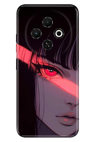 TECNO Spark 30C (KL5n) Kılıf Beauty Anime Temalı Desenli Darbe Emici Silikon