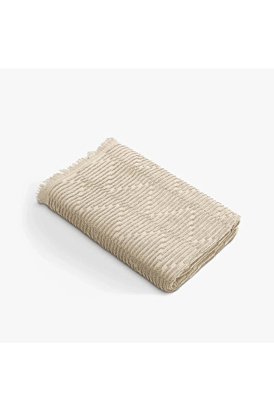 LC Waikiki Nevavm Farkıyla Anisa Bath Towel 100% Cotton Combed Jacquard Beige...