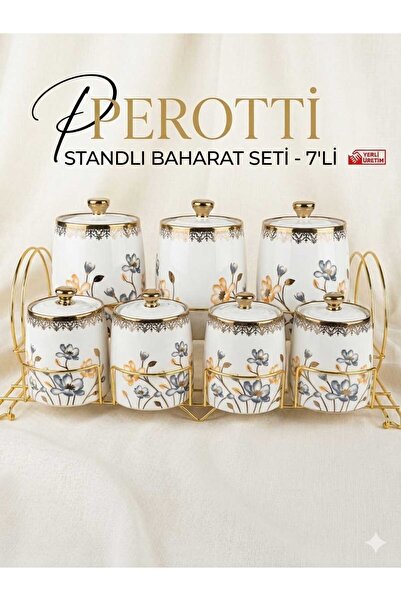 Porselen 7 li baharatlık