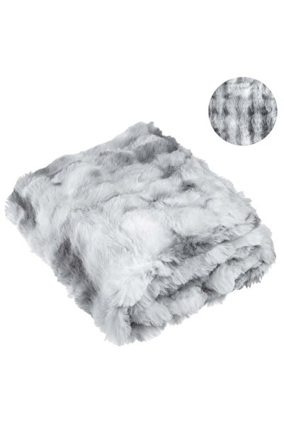 OEM Decorative Blanket for armchair and sofa, Faux fur, Multicolor, 160 x 130...