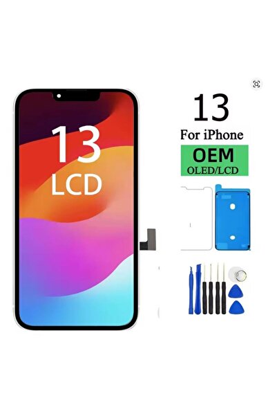 Yedcom Iphone 13 A Kalite Ön Lcd Ekran Dokunmatik Sıvı Bandı Kırılmaz Tamir S...