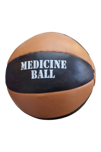 As Natural Leather medicine ball 1kg