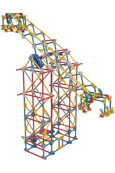 NEX K`Nex 17035 3-In-1 Classic Amusement Park Building Set 744 PCs